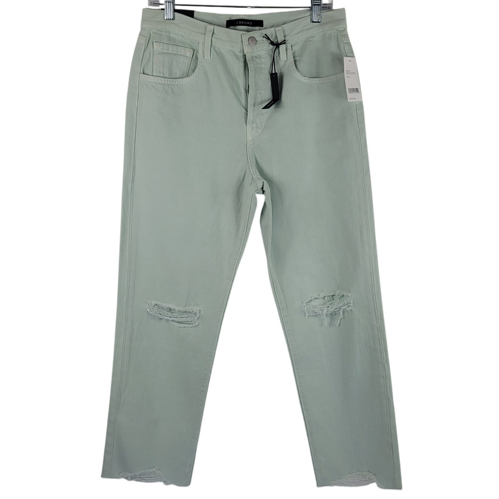 J Brand Wynne Button Fly High-Rise Crop Straight Women's Jeans 29 NWT